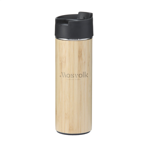 Sakura 360 ml Bambus Thermoflasche/Thermobecher - Bambus