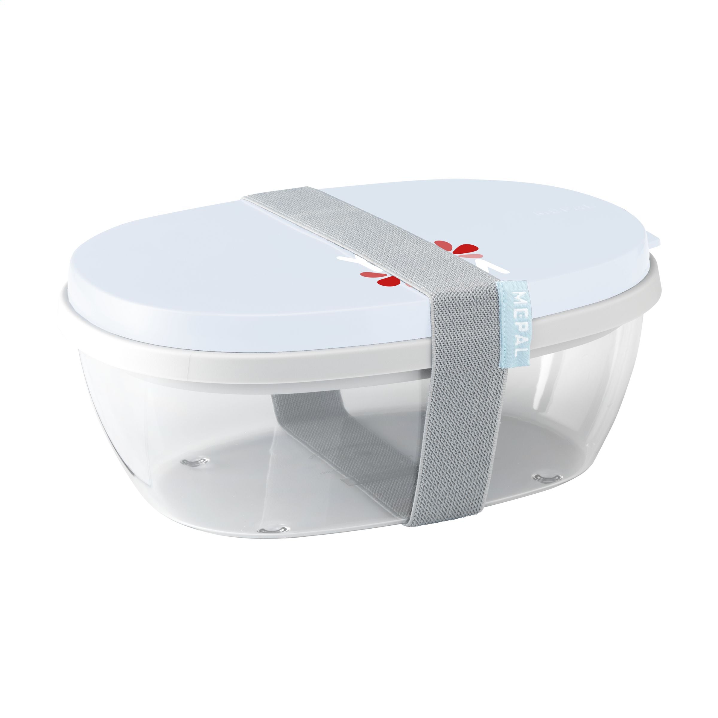 Mepal Saladbox Ellipse Salatbox - Nordic Blue