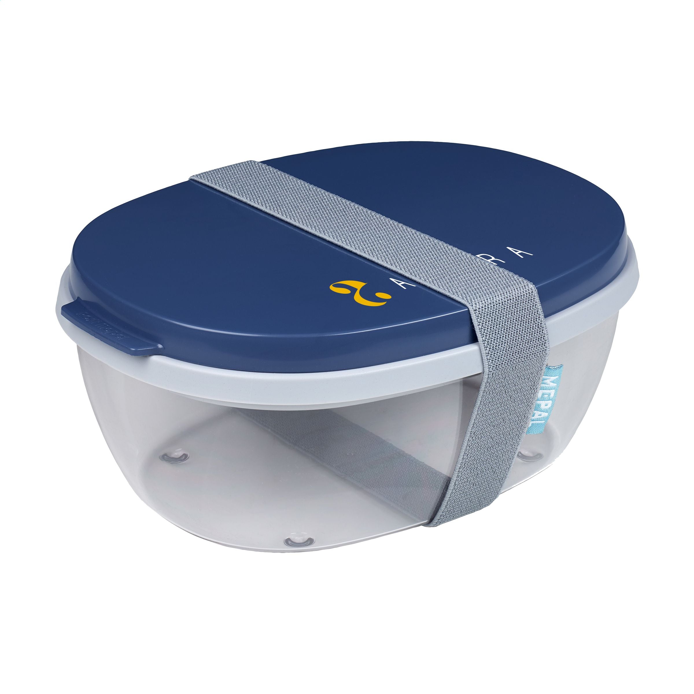 Mepal Saladbox Ellipse Salatbox - Nordic Denim