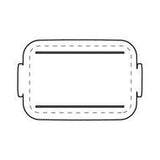 Bild der Druckfläche von Digitaldruck auf dem Deckel 156 x 105 mm 1374