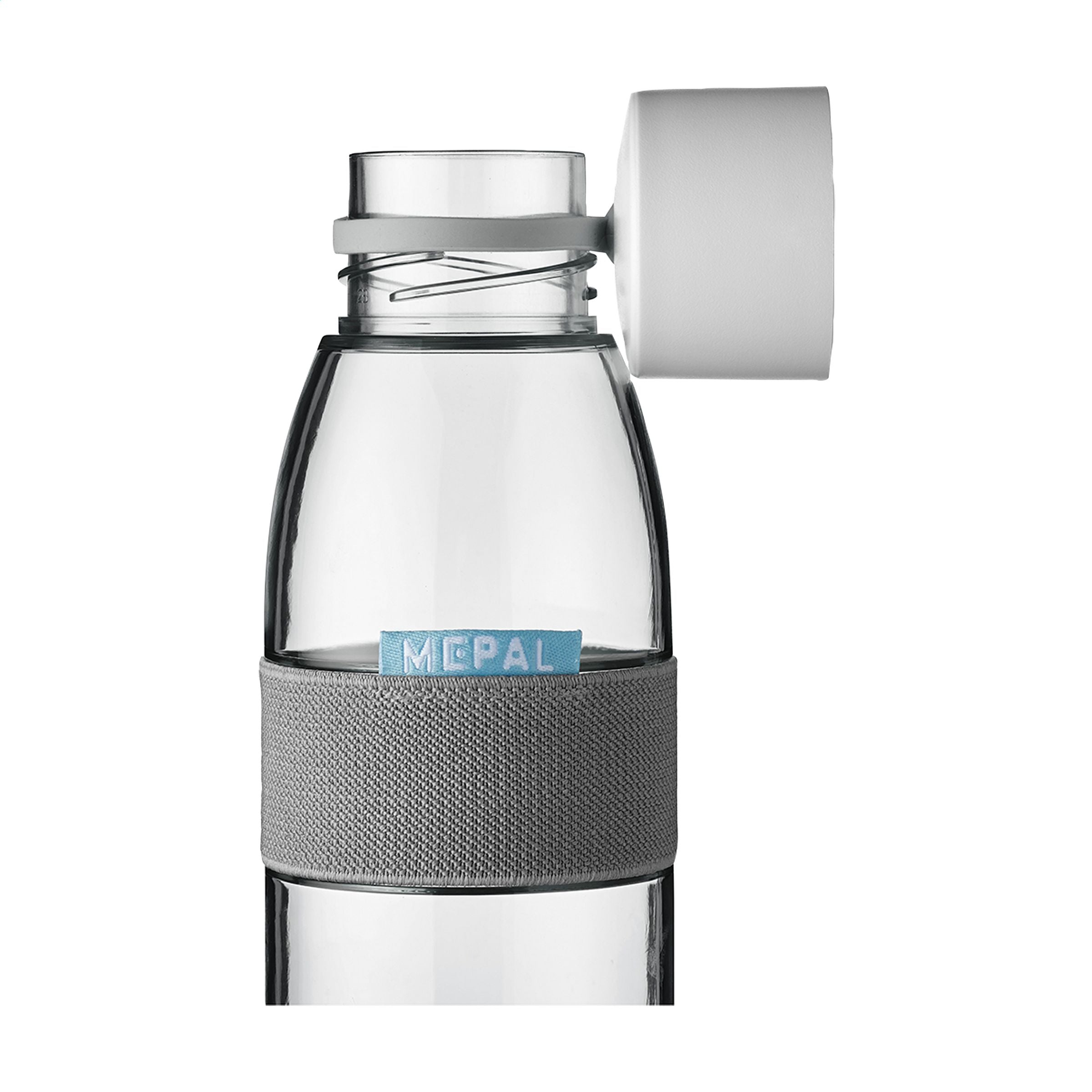 Mepal Wasserflasche Ellipse 500 ml Trinkflasche - Nordic White