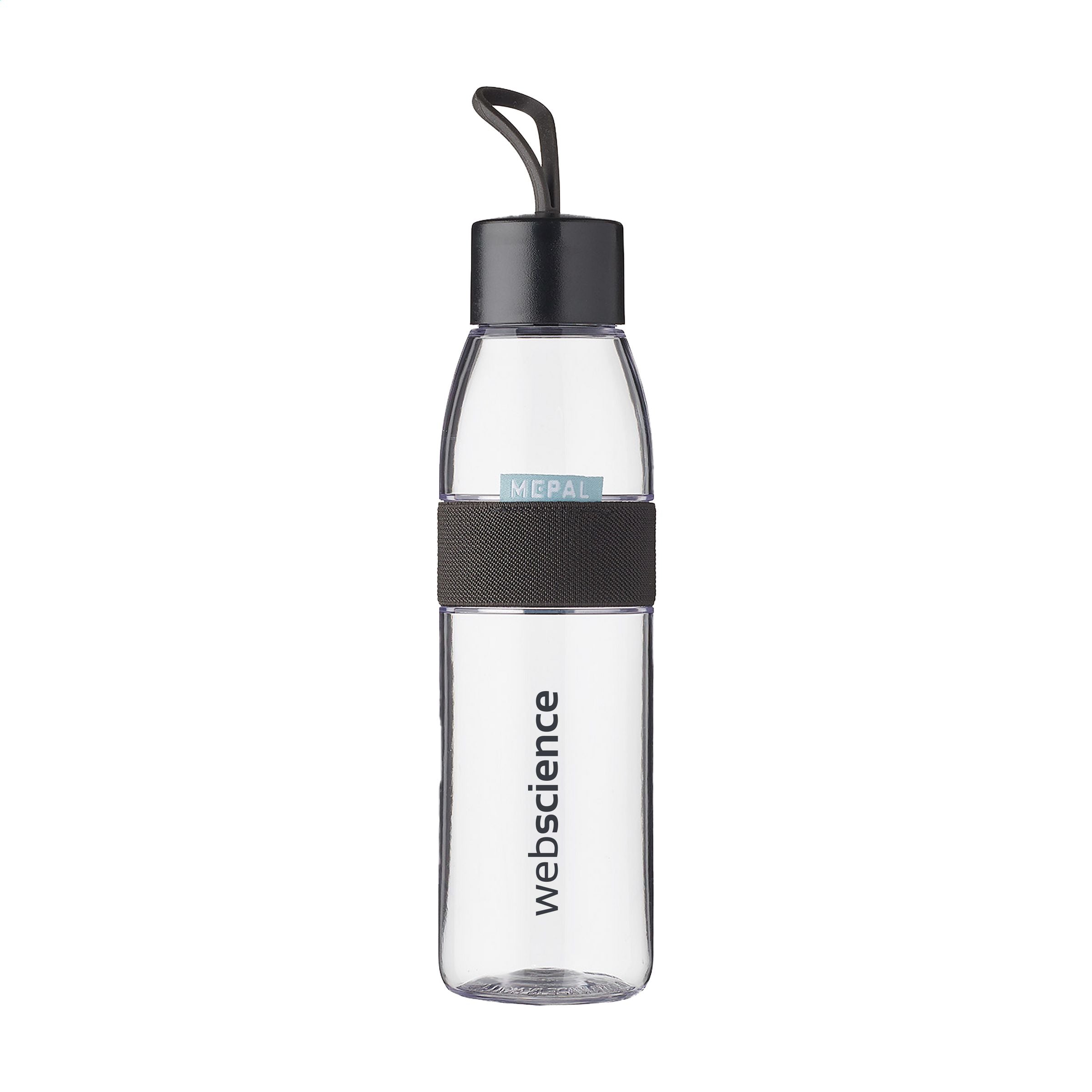 Mepal Wasserflasche Ellipse 500 ml Trinkflasche - Nordic Black