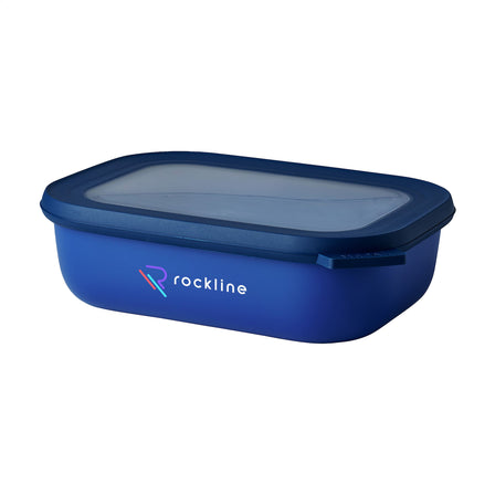 1000 ml Mepal Cirqula Mehrzweckbehälter rechteckig 1 L Lunchbox - Vivid Blue