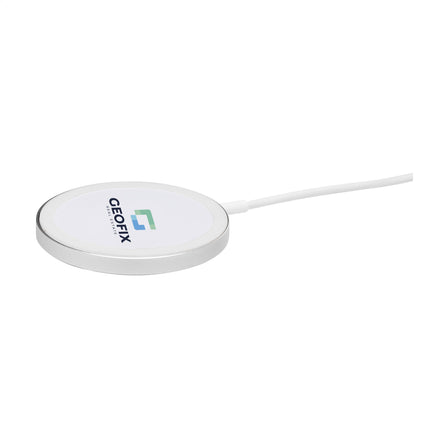 Force MagSafe 10W RCS Recycled Wireless Charger - Weiß