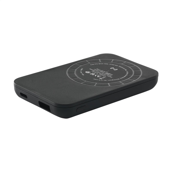 Force Magnetic RCS Recycled Wireless Powerbank 5000 - Schwarz