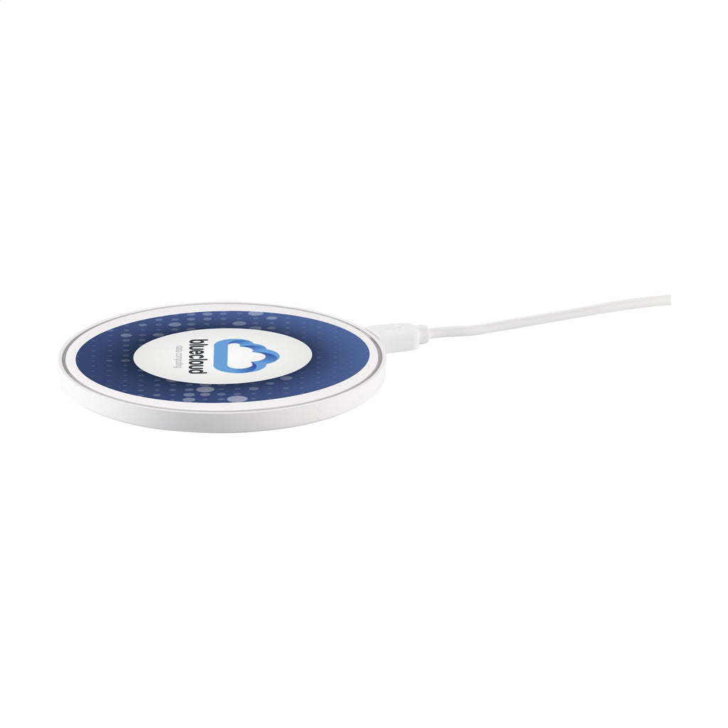Coil Recycled Wireless Charger kabelloses Ladegerät - Weiß - Produktbild der Coil Kollektion