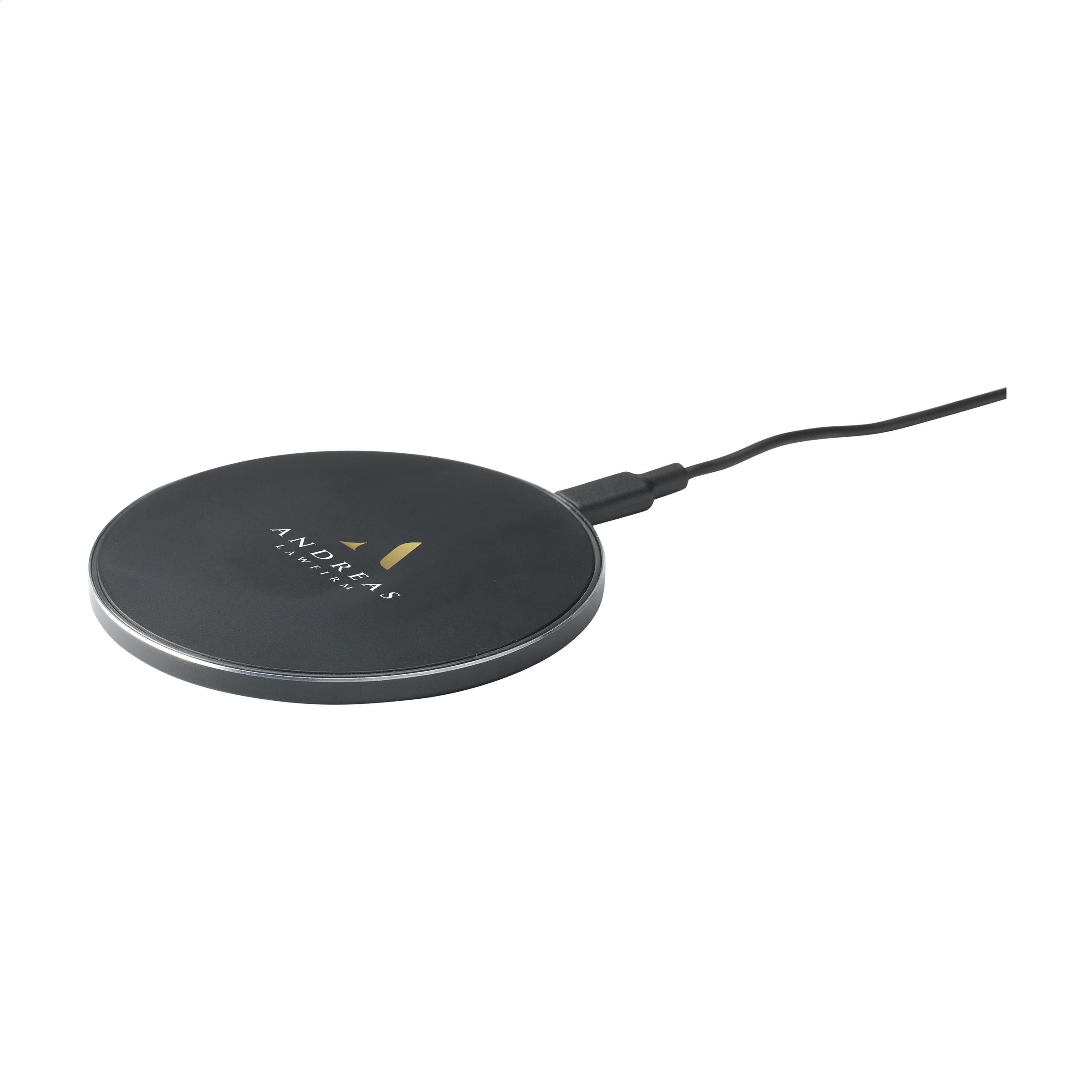 Tecco GRS Recycled Alu 15W Wireless Charger - Schwarz