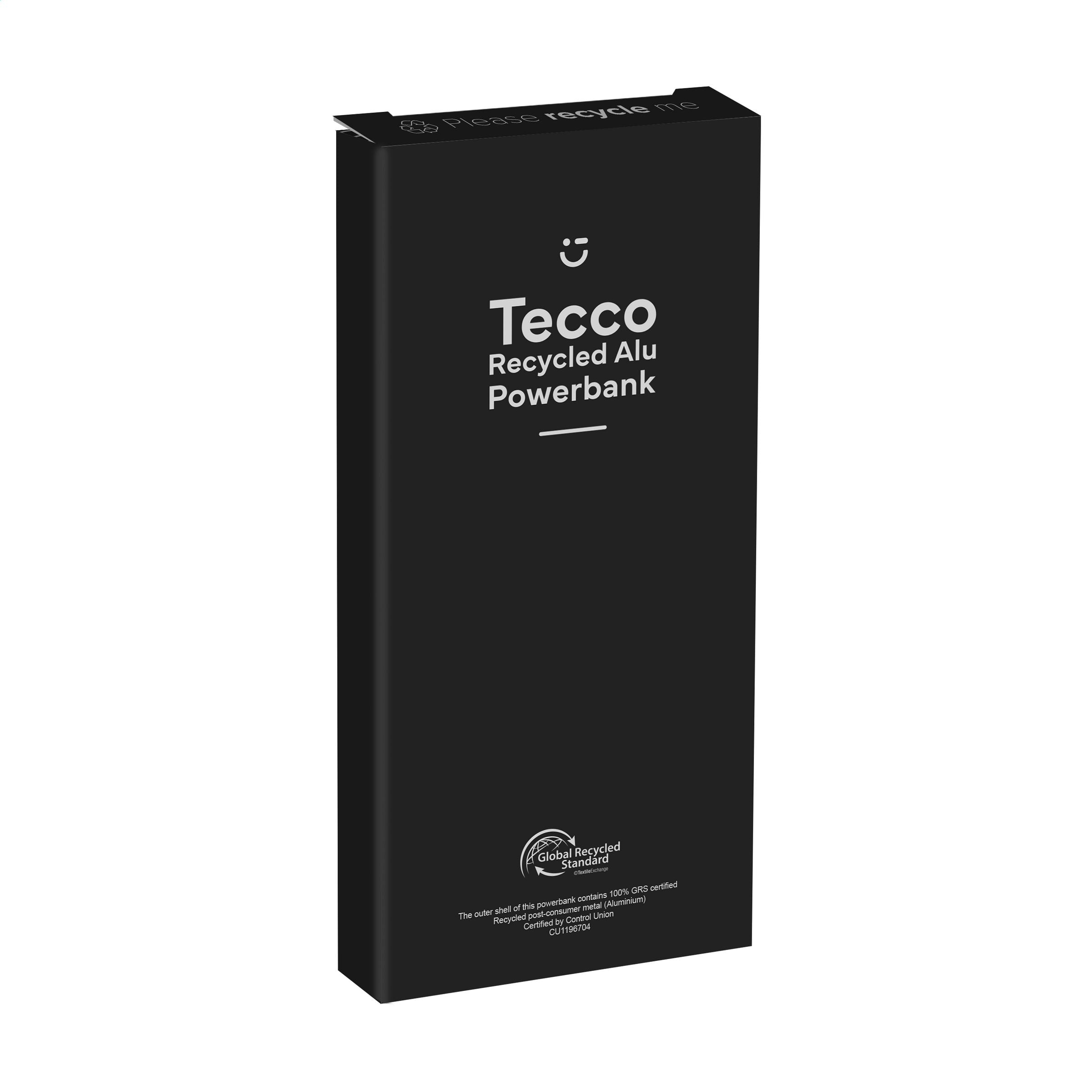 Tecco GRS Recycled Alu Powerbank 5000 Ladegerät - Blau