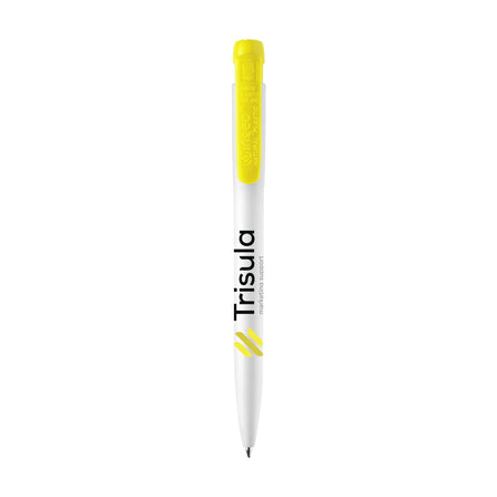 Stilolinea Ingeo Pen Kugelschreiber - Gelb, blauschreibend