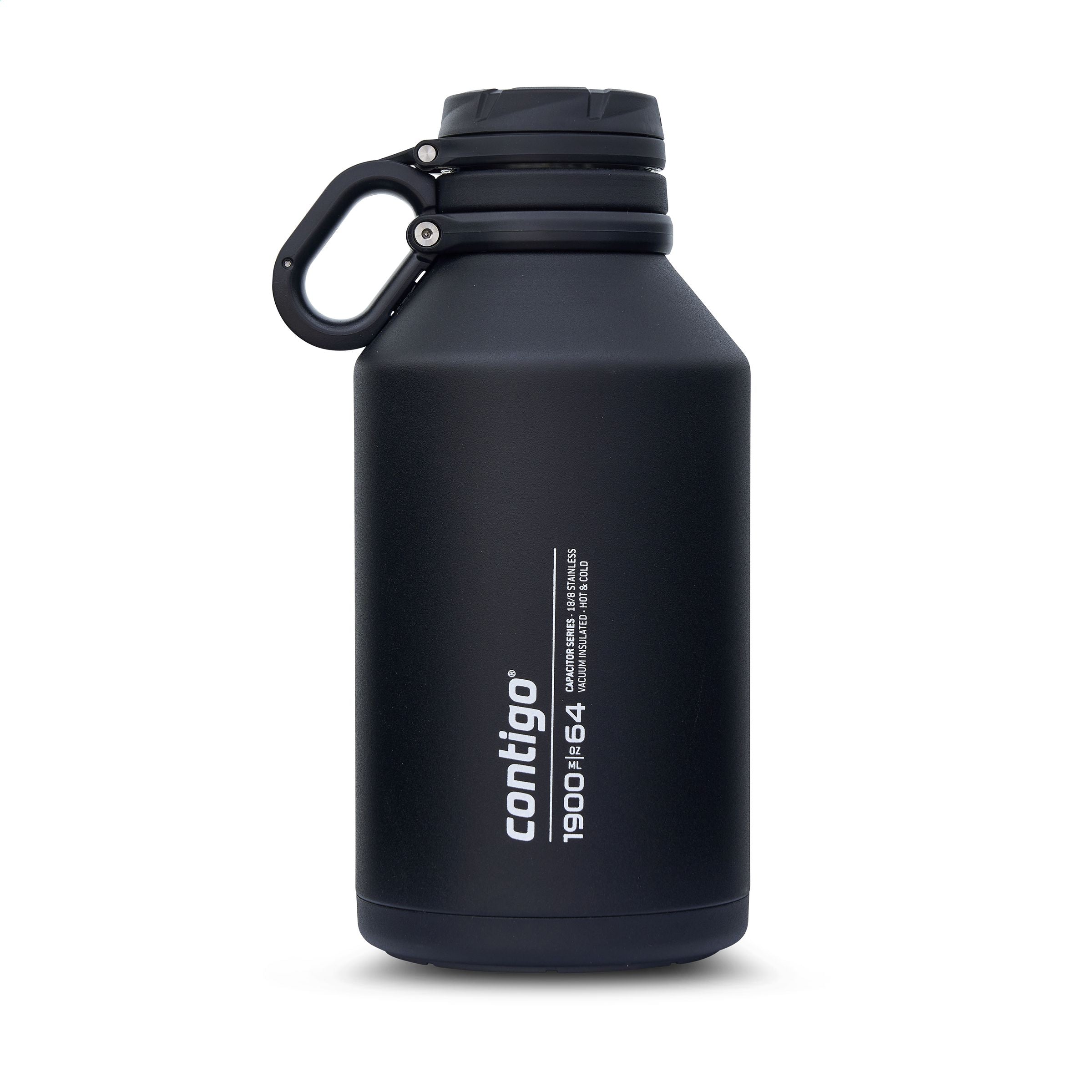 Contigo® Grand Stainless Steel 1900 ml Thermoflasche - Schwarz