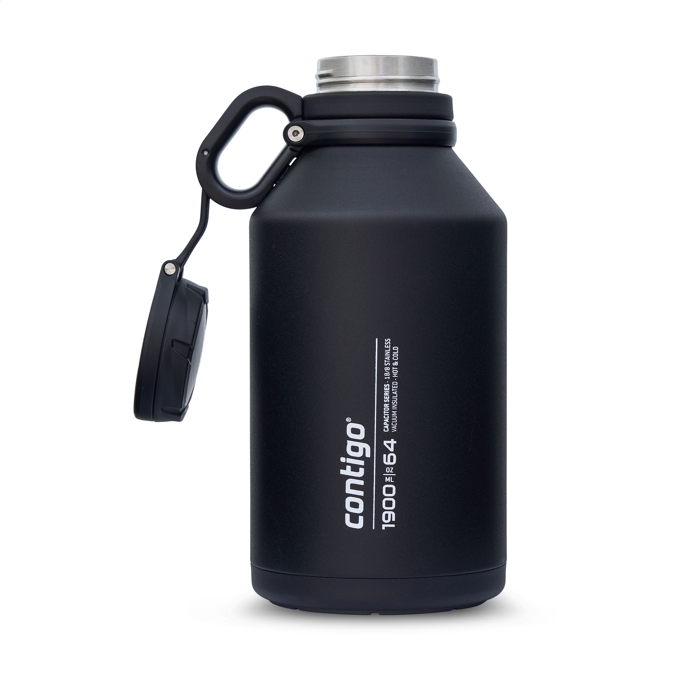 Contigo® Grand Stainless Steel 1900 ml Thermoflasche - Schwarz