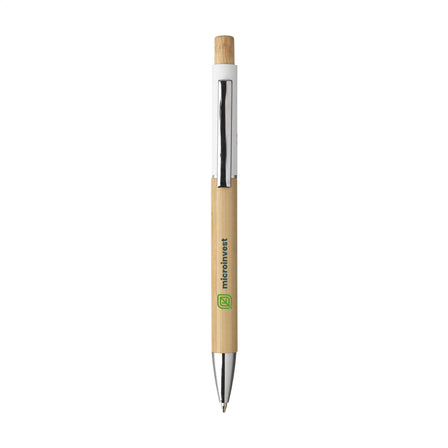 Saya Bamboo Pen - Weiß, blauschreibend
