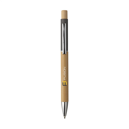 Saya Bamboo Pen - Anthrazit, blauschreibend