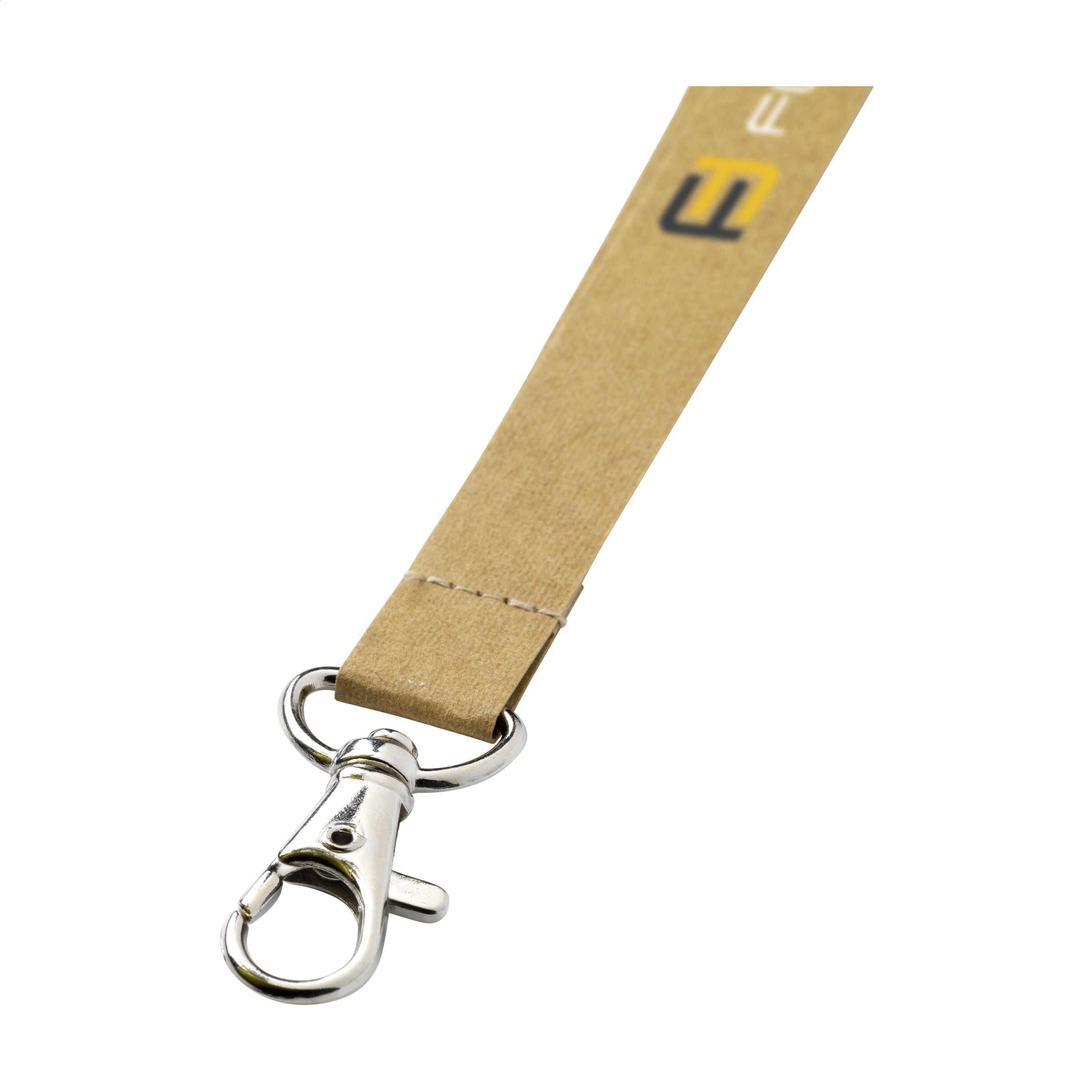 Lanyard Paper 1,5 cm Schlüsselband - Natur