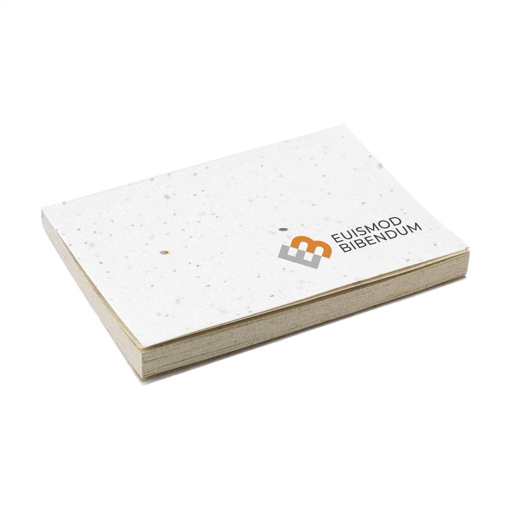 Seed Paper Sticky Notes Notizblock - Wollweiß - Produktbild der Notizzettel Kollektion