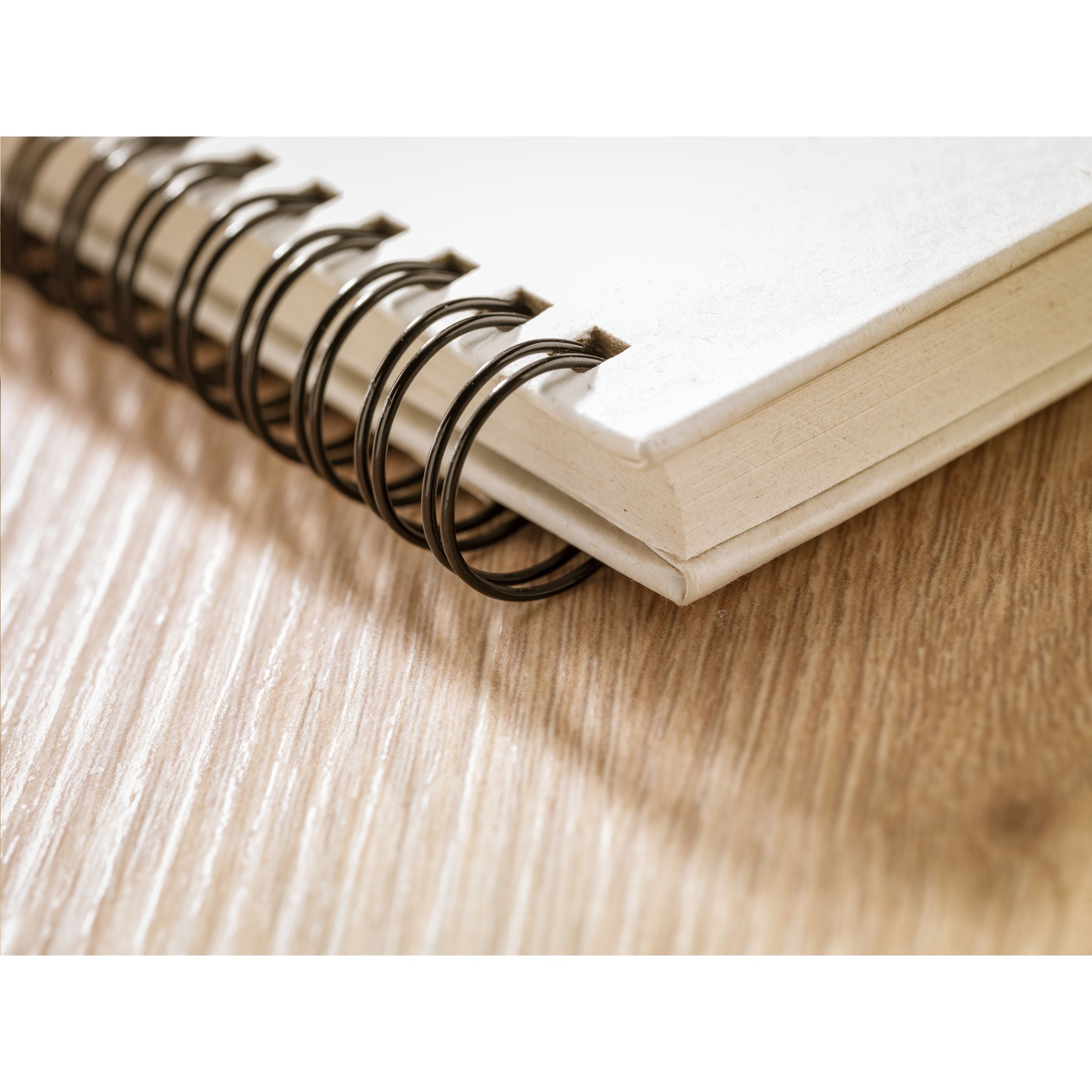 Milk-Carton Wire-O Notebook A5 Notizbuch - Beige