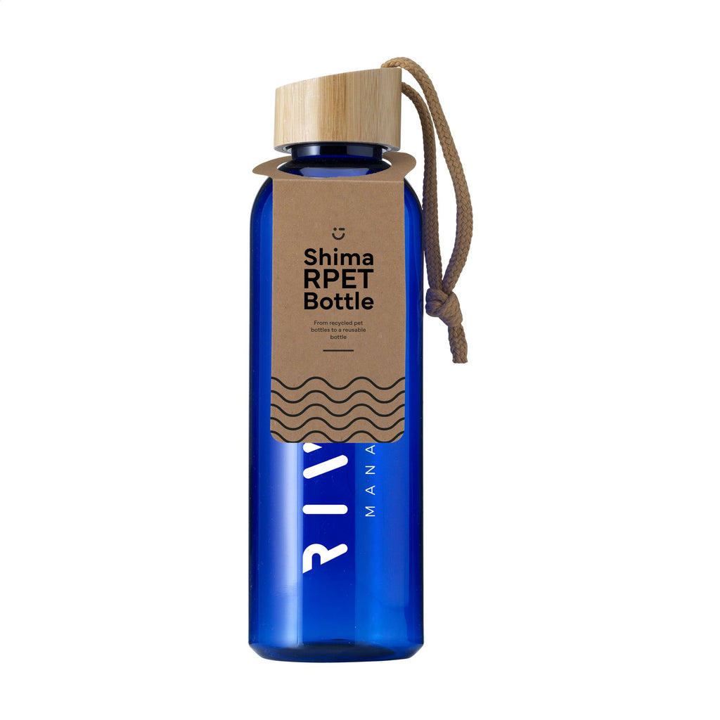 Shima GRS RPET Bottle 680 ml Wasserflasche - Blau - Produktbild der Shima Kollektion