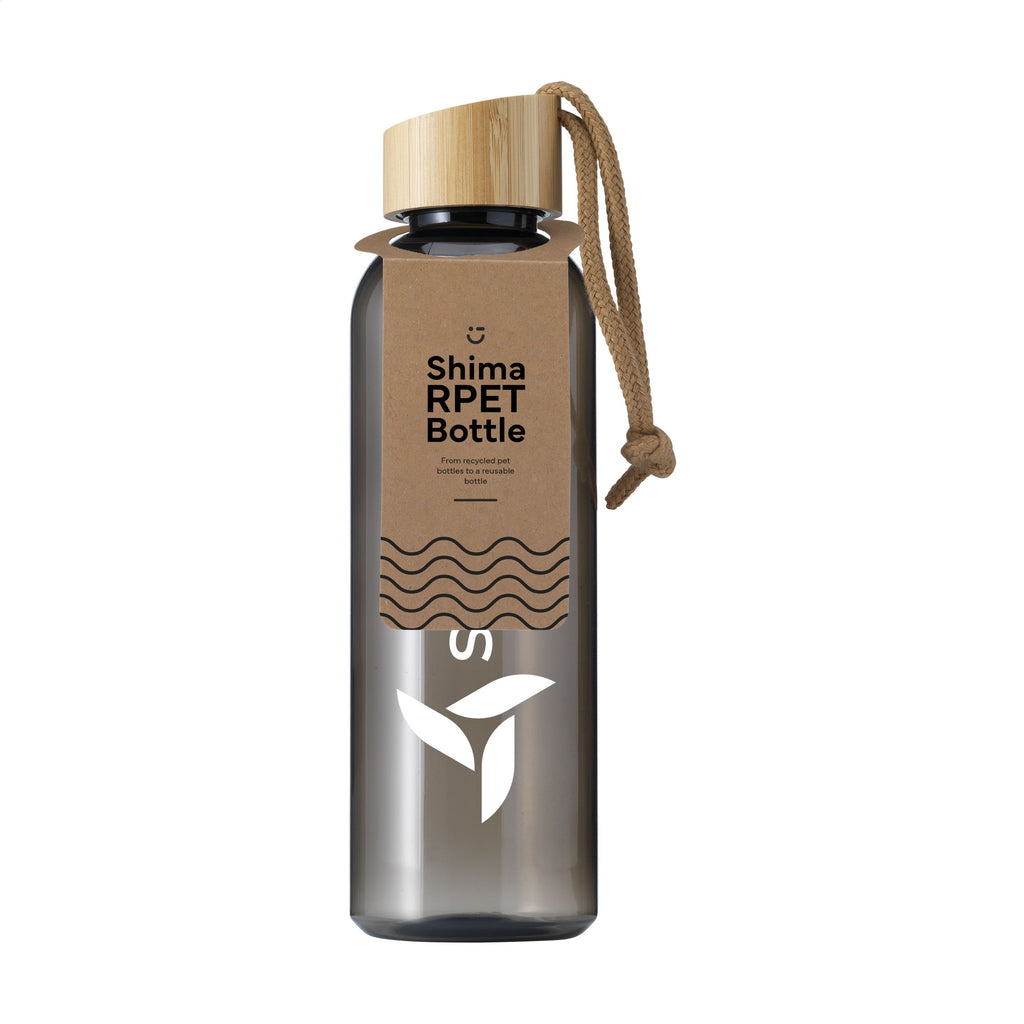 Shima GRS RPET Bottle 680 ml Wasserflasche - Schwarz - Produktbild der Shima Kollektion