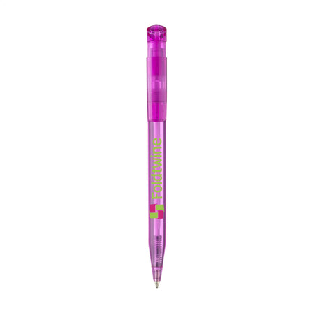 Stilolinea S45 Clear Kugelschreiber - Transparent Rosa, blauschreibend