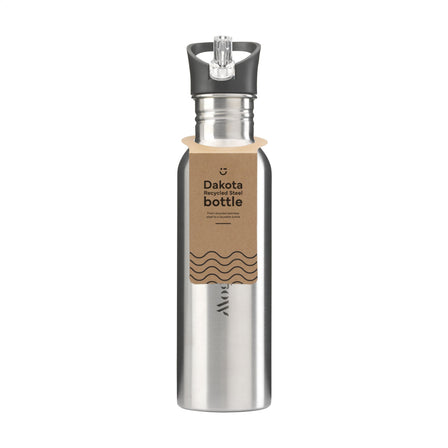 Dakota RCS Recycled Steel Bottle 750 ml Trinkflasche - Silber