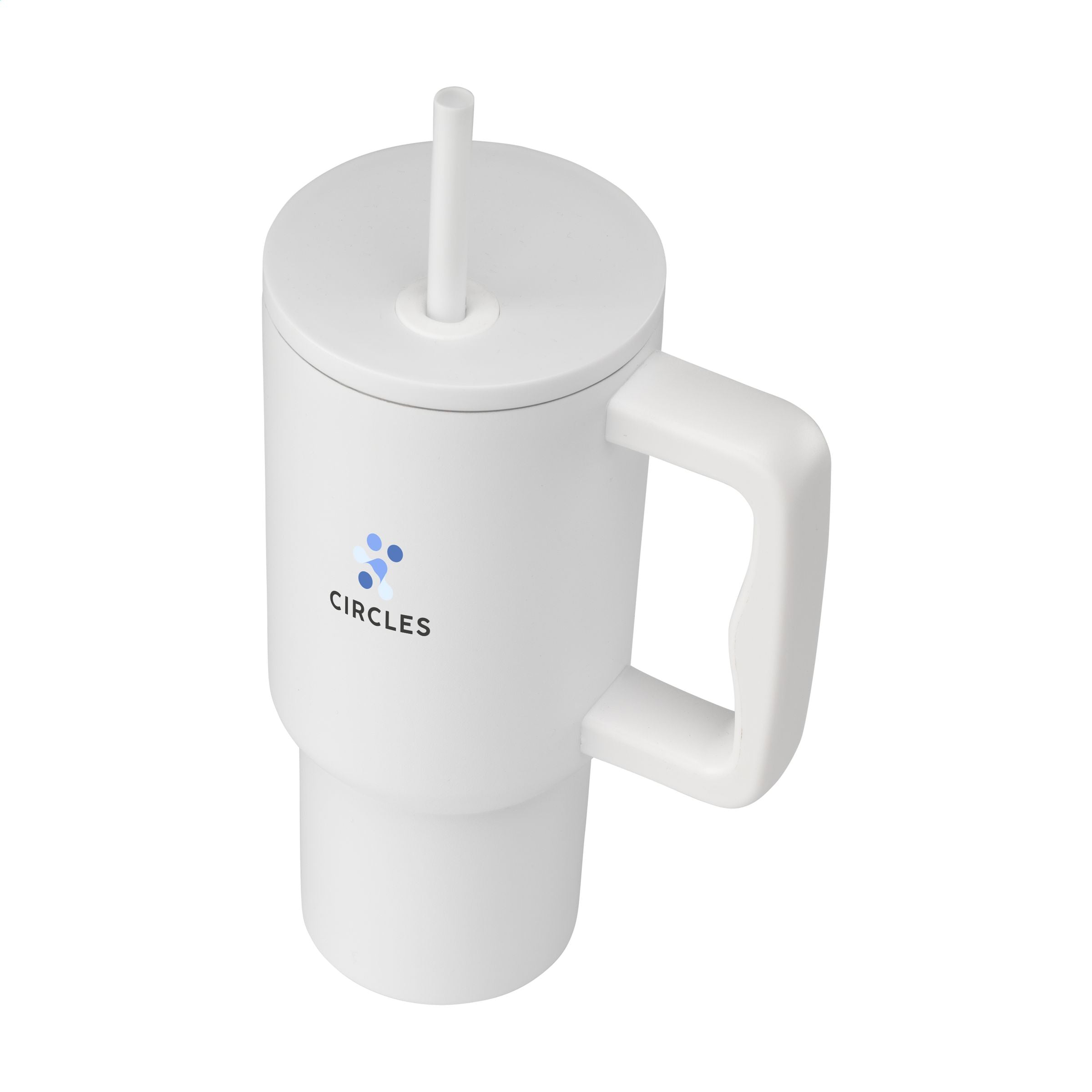 Rhino RCS Recycled Steel Cup 900 ml - Weiß