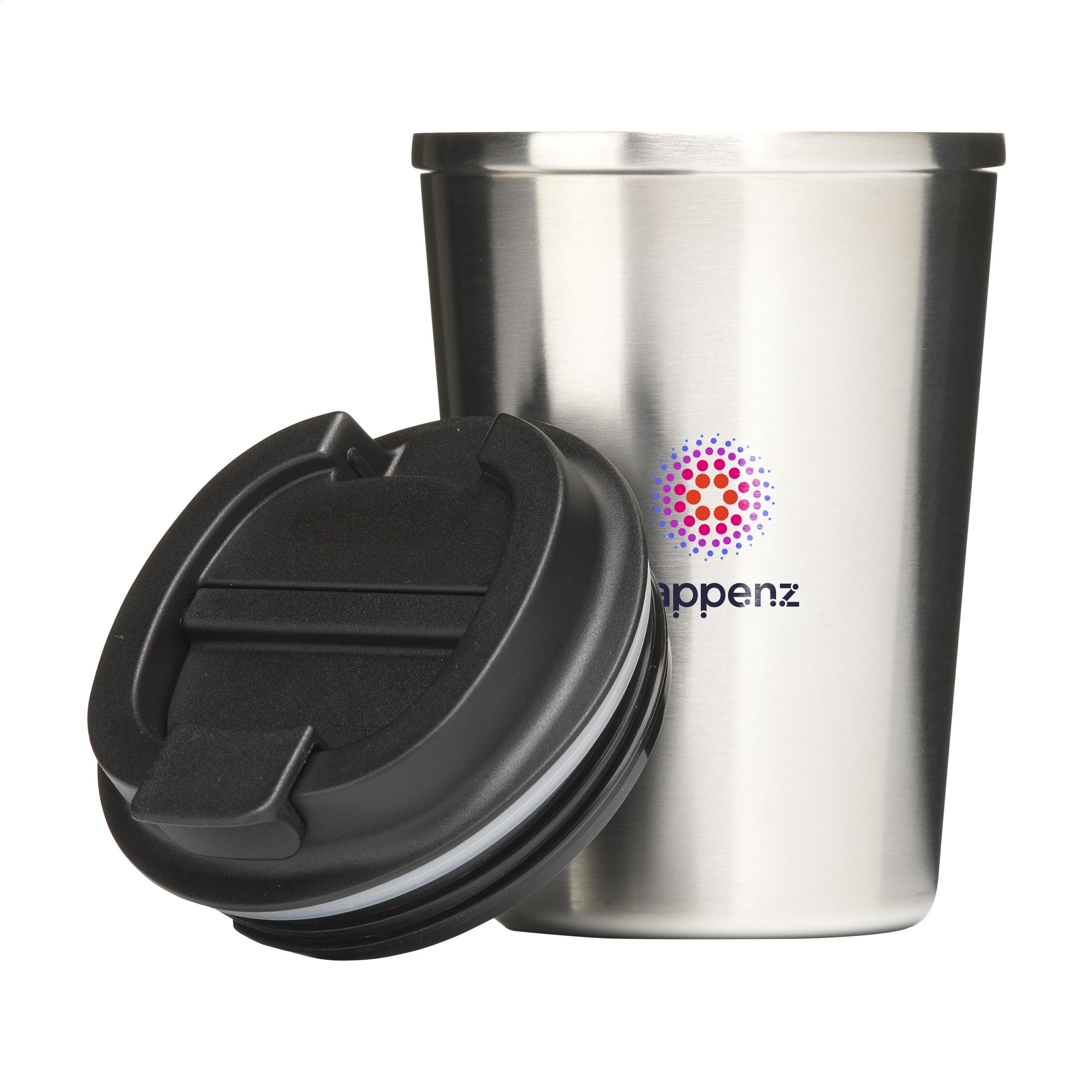 450 ml Kaffi RCS Recycled Coffee Mug 300 ml Thermobecher - Silber - Galerieansicht 2