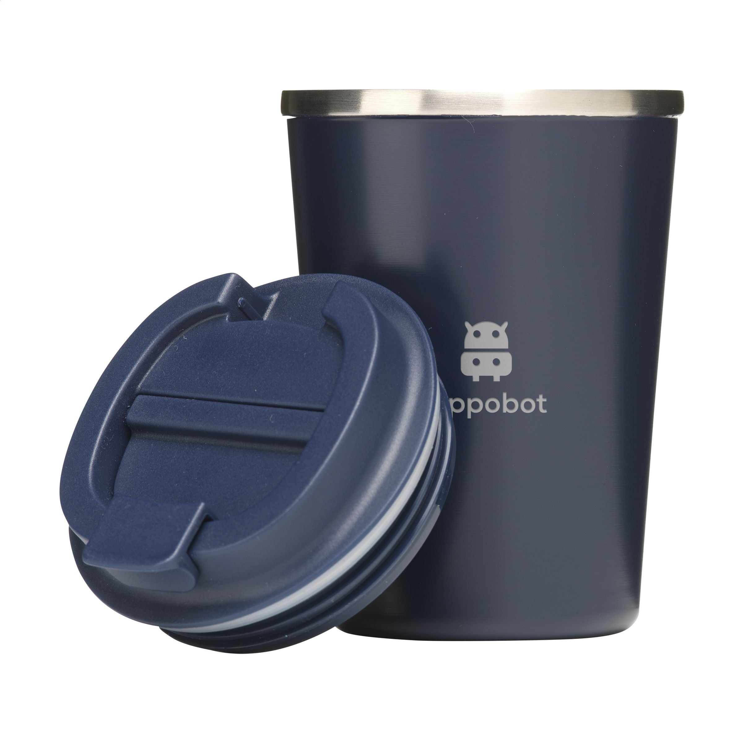 450 ml Kaffi RCS Recycled Coffee Mug 300 ml Thermobecher - Blau - Galerieansicht 2