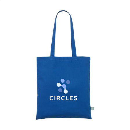 8 l Organic Cotton Shopper (140 g/m²) Tasche - Blau