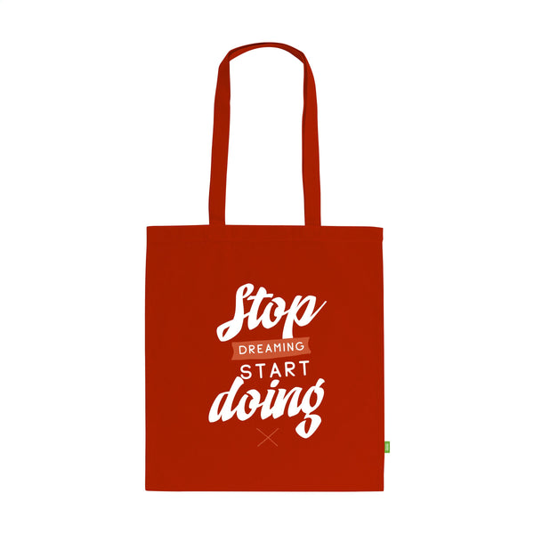 Organic Cotton Shopper (140 g/m²) Tasche - Rot