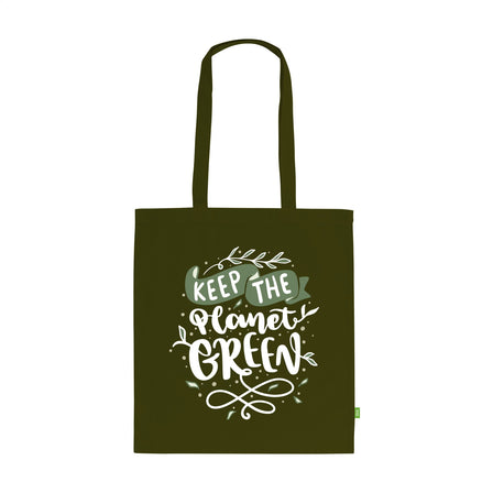 Organic Cotton Shopper (140 g/m²) Tasche - Olivgrün