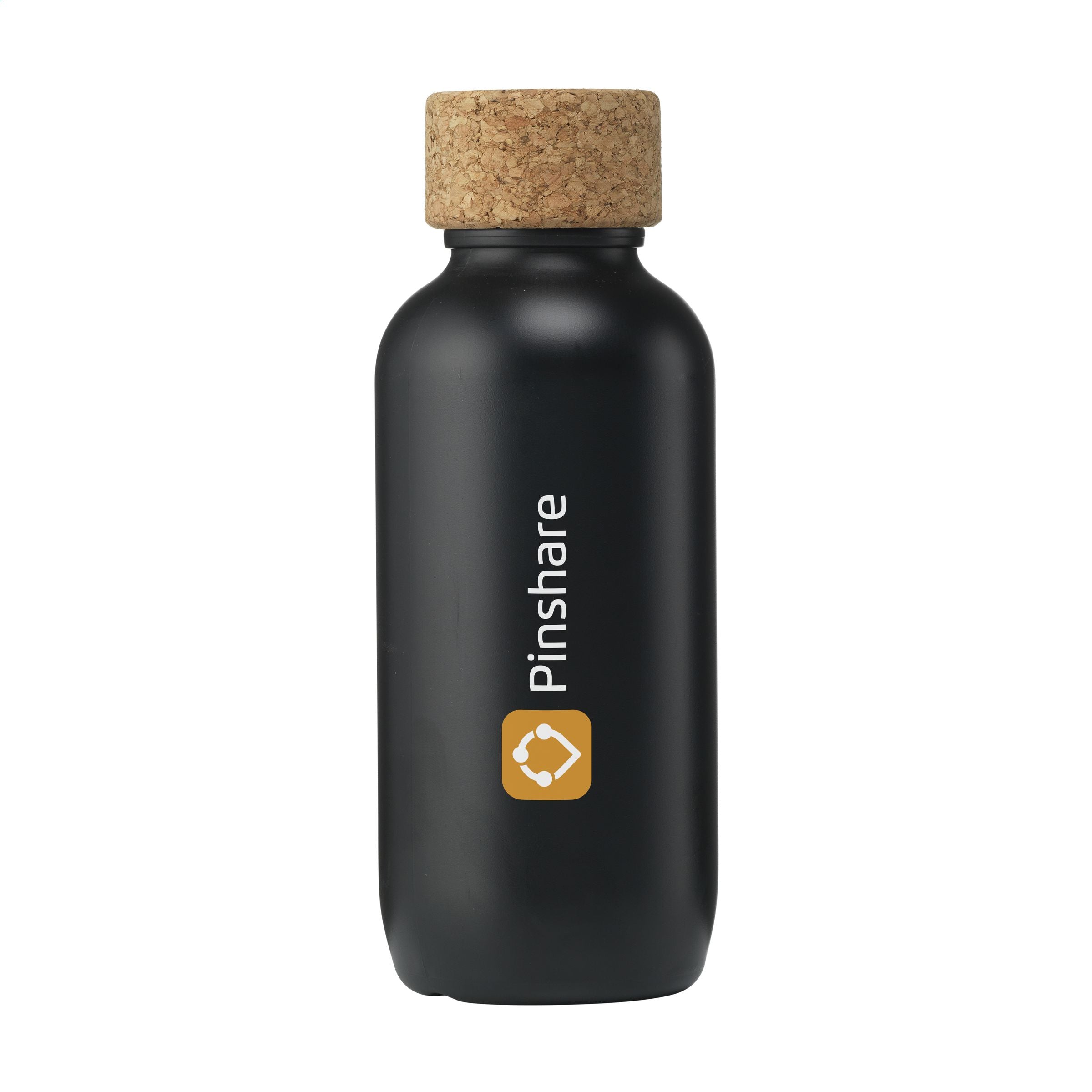 EcoBottle 650 ml auf Planzenbasis-Hergestellt in der EU - Schwarz