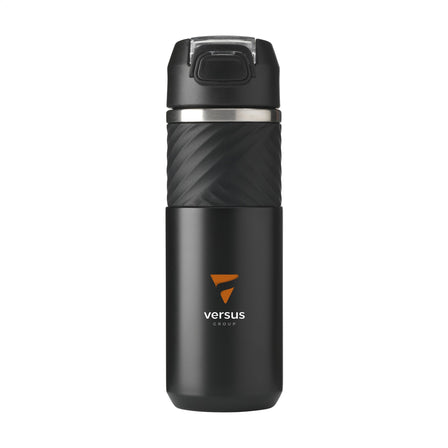 Lynn RCS Recycled Steel Bottle 500 ml Thermosflasche - Schwarz