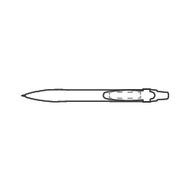 Tampondruck auf dem Clip 30 x 6 mm 1826