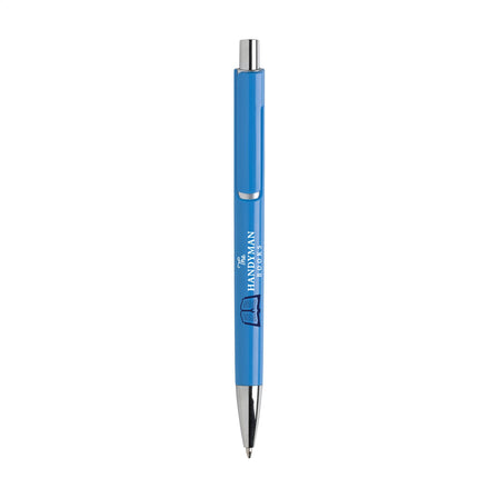 Vista Solid Kugelschreiber - Hellblau, blauschreibend