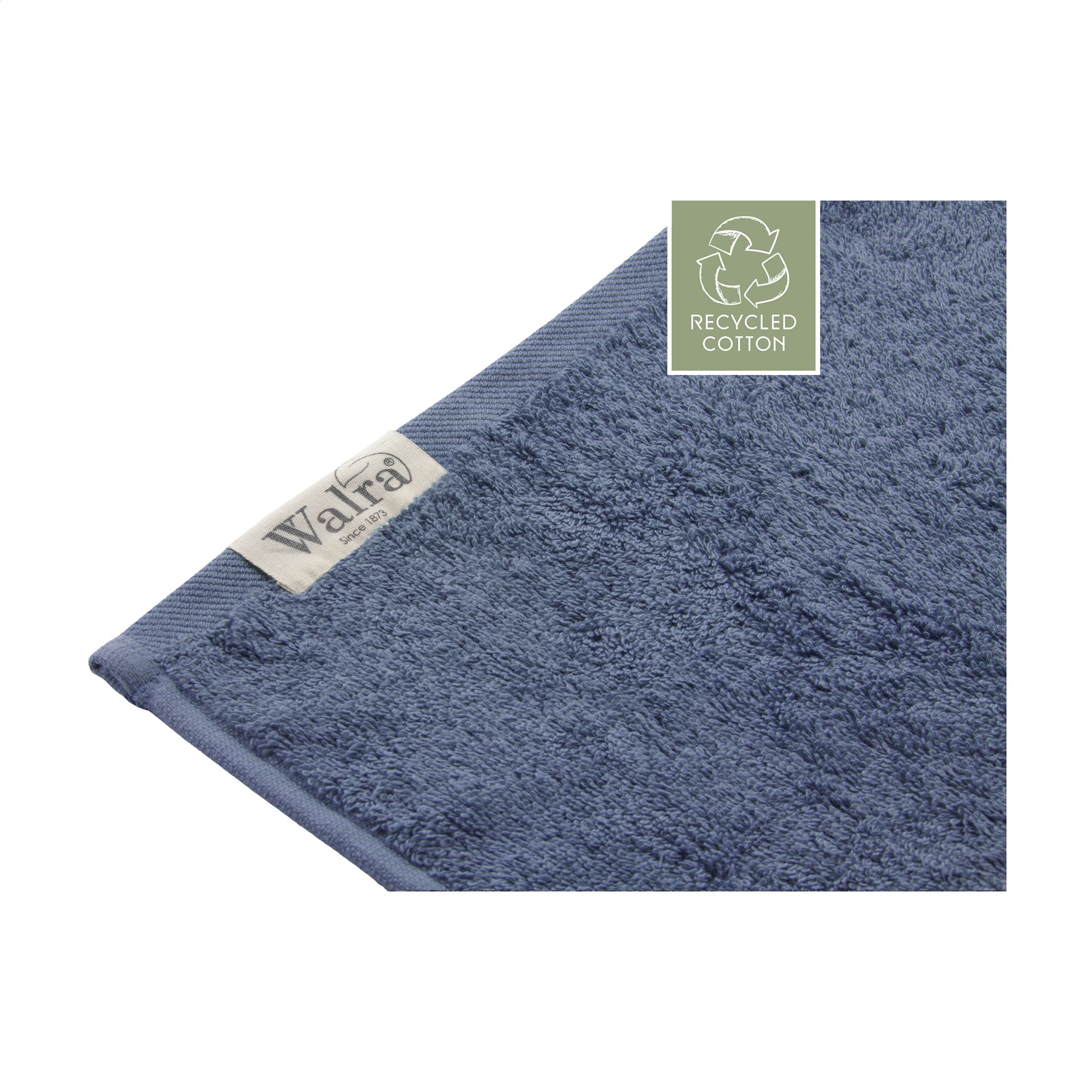 Walra Bathtowel Remade Cotton 70 x 140 Badetuch - Blau