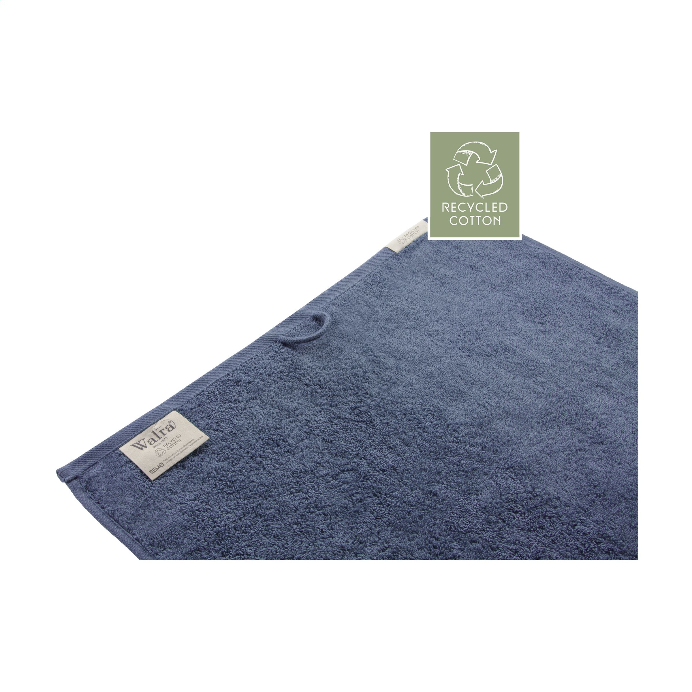 Walra Towel Remade Cotton 50 x 100 Handtuch - Blau