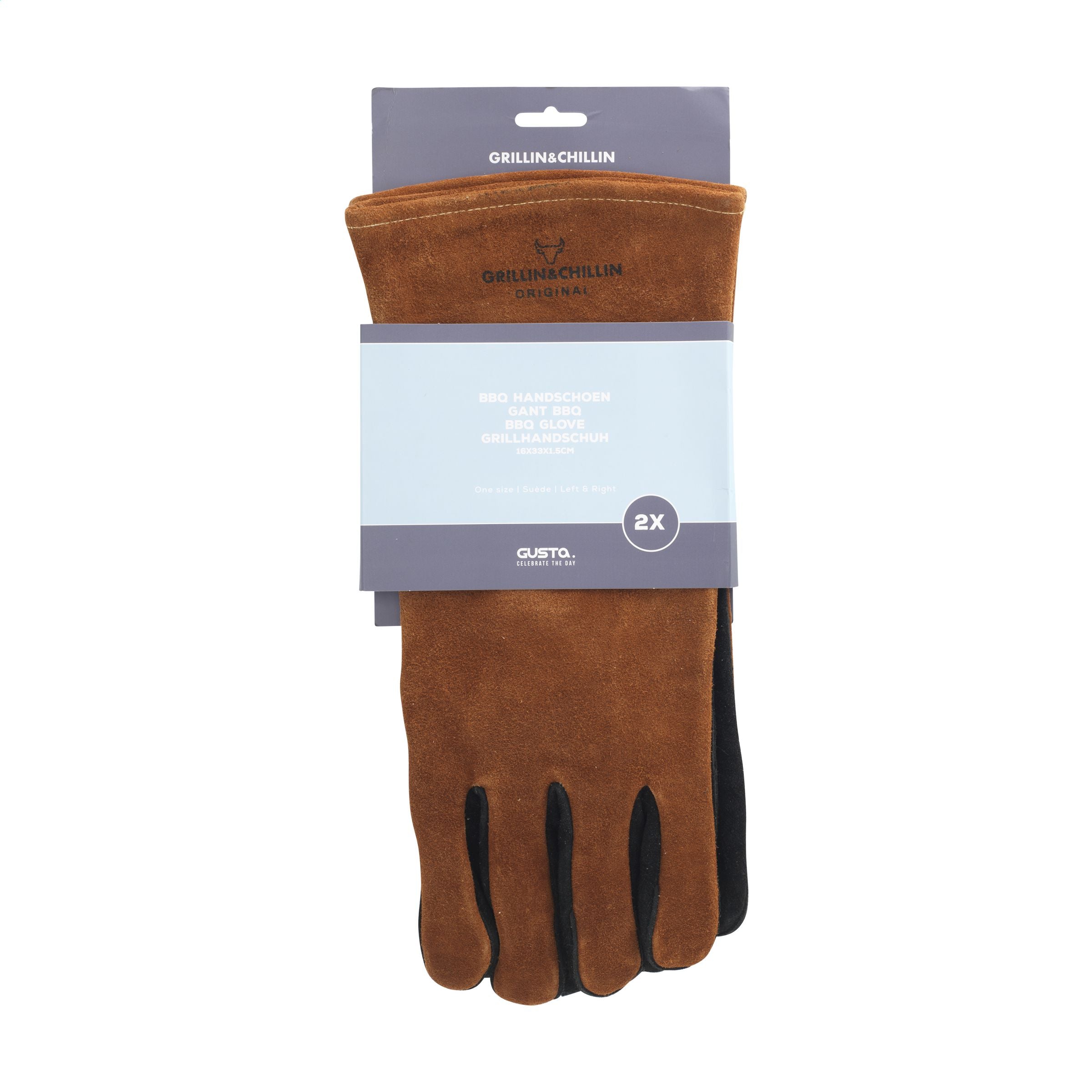 Gusta Grill BBQ Handschuhen - Braun