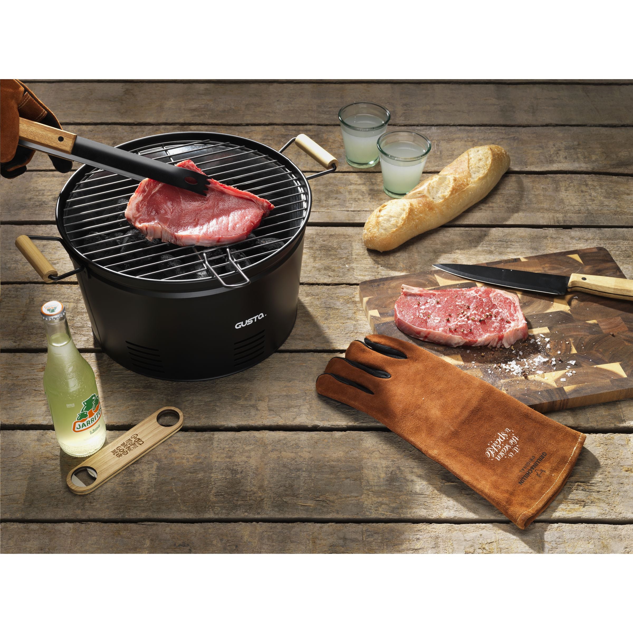 Gusta Grill BBQ Handschuhen - Braun