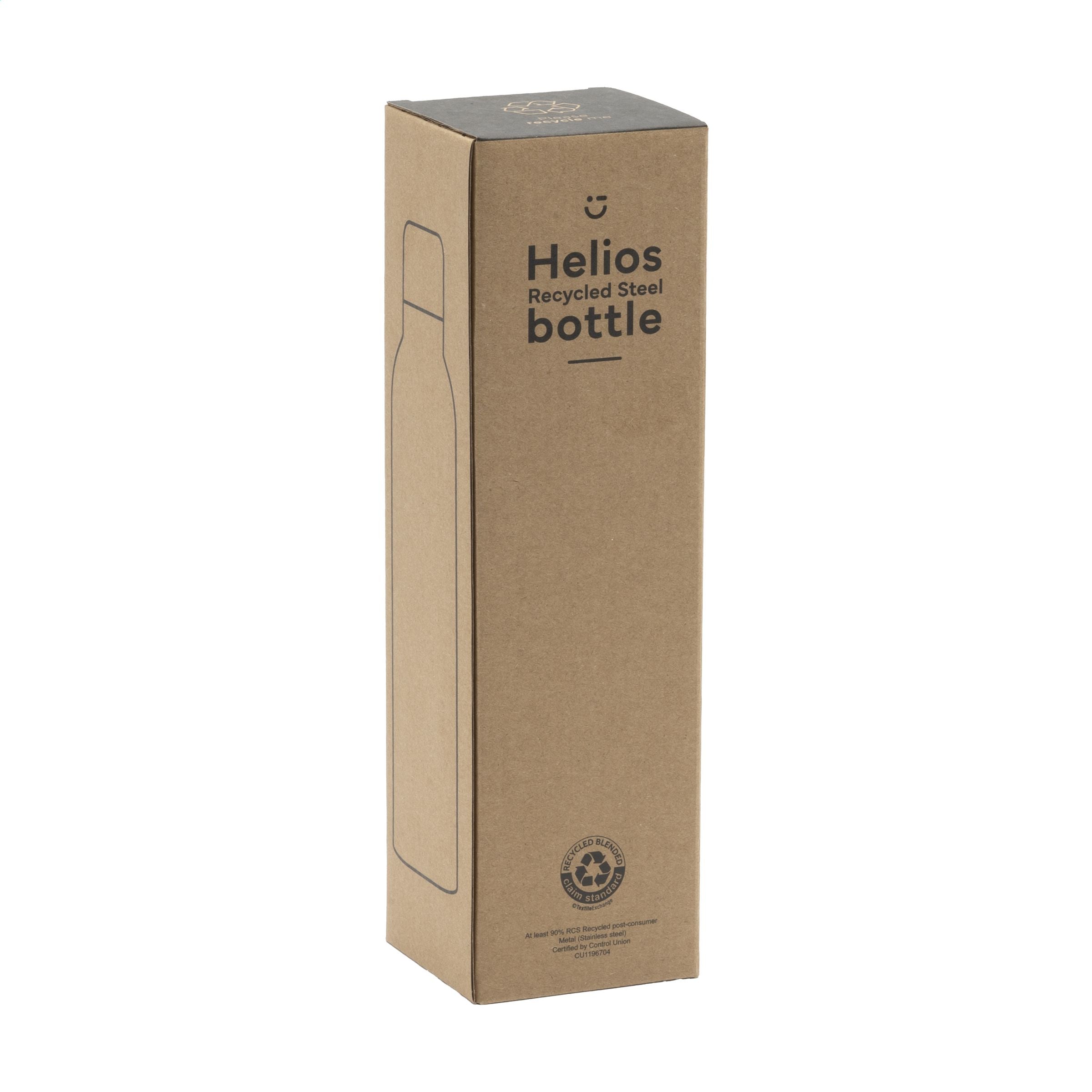 Helios RCS Recycled Steel Bottle 470 ml Thermosflasche - Weiß