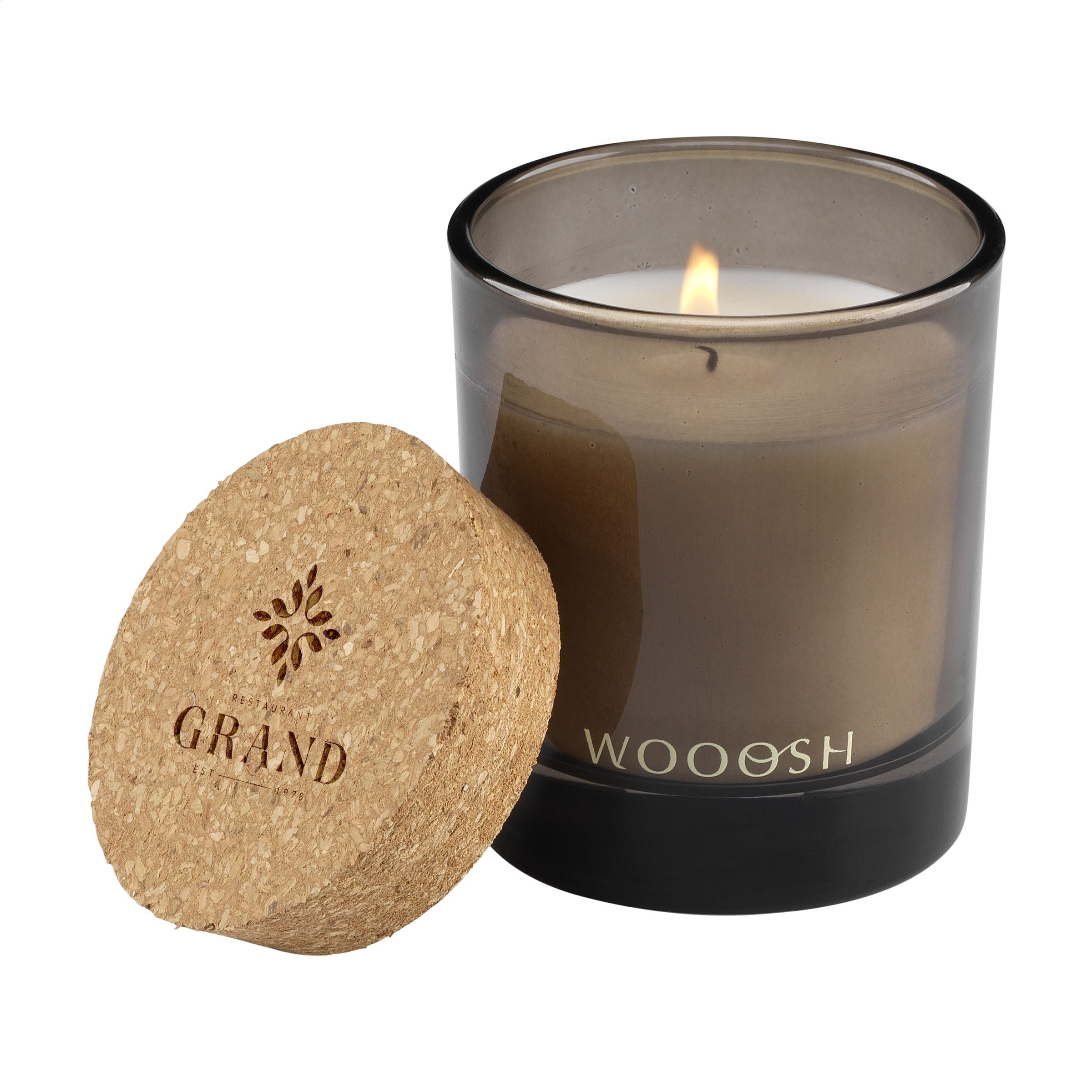 Wooosh Scented Candle Hidden Fig Duftkerze - Braun