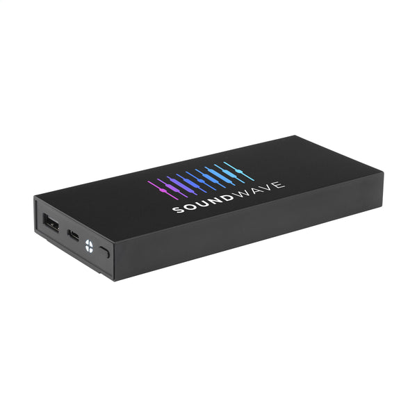 Rely Powerbank 10000 RCS Recycled Alu - Black