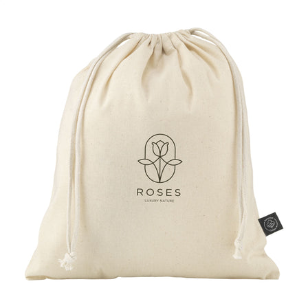 Gift Pouch Naturel GRS Recycled Cotton (150 g/m²) M - Natur