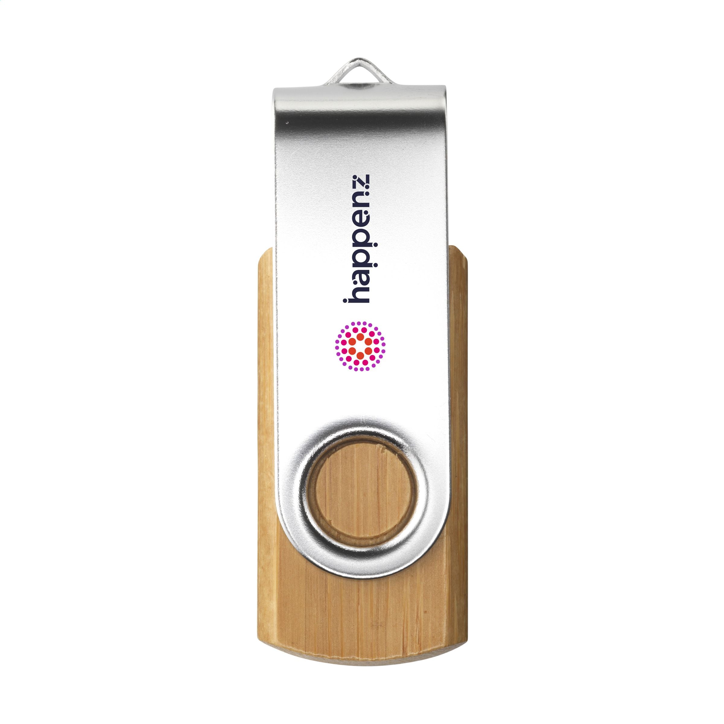 USB Twist Bamboo 8 GB - Bambus