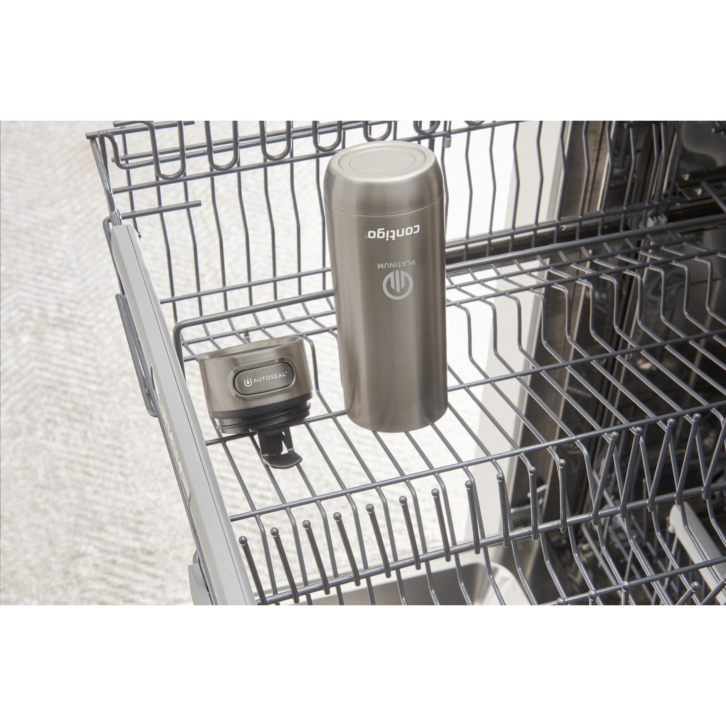 Contigo® Luxe AUTOSEAL® 470 ml Thermobecher - Silber