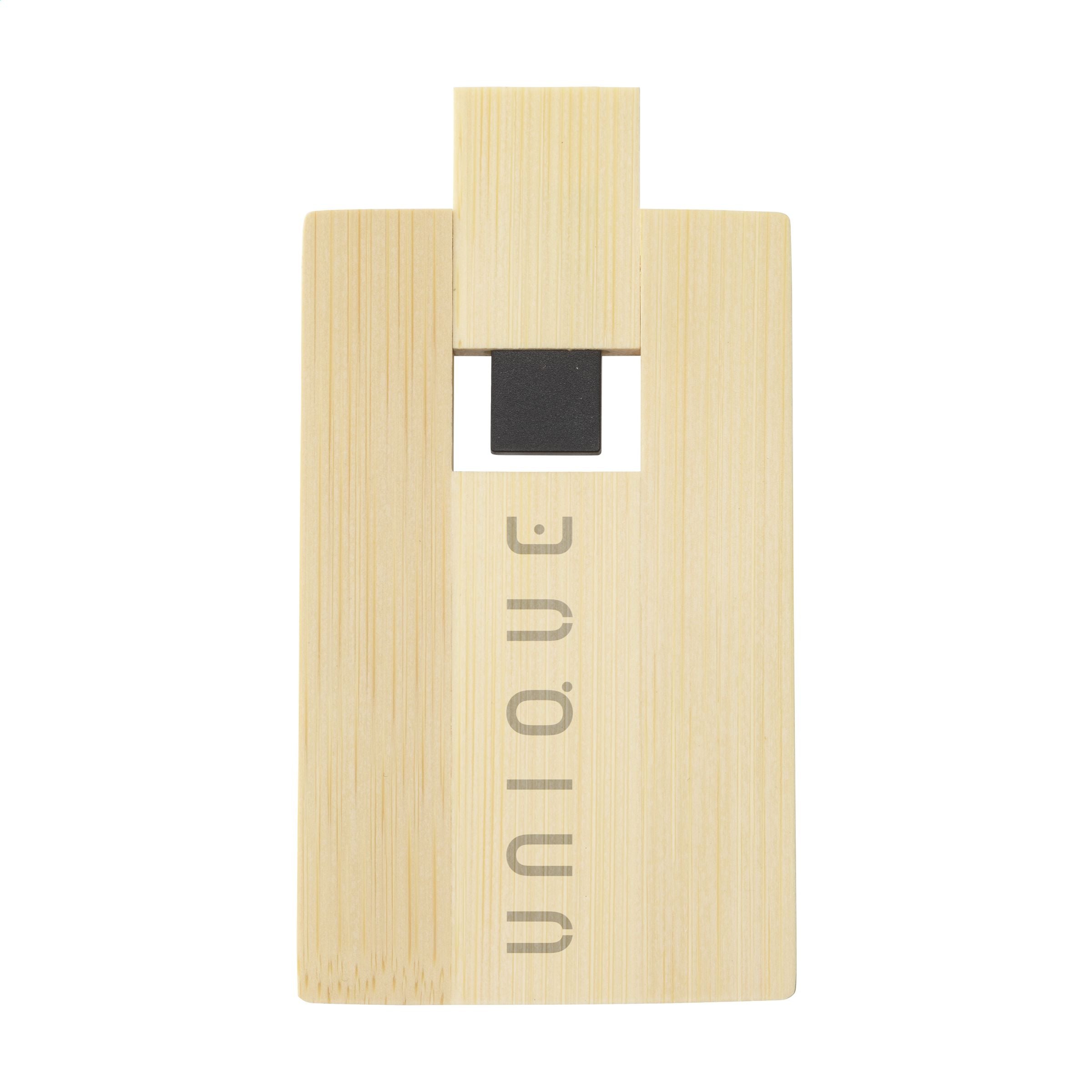 CreditCard USB Bamboo 16 GB - Bambus