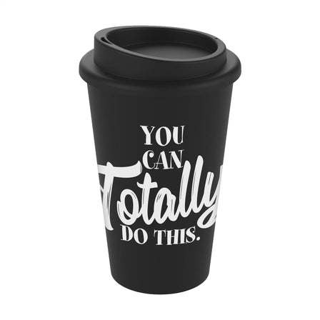 Coffee Mug Premium 350 ml Kaffeebecher - Schwarz