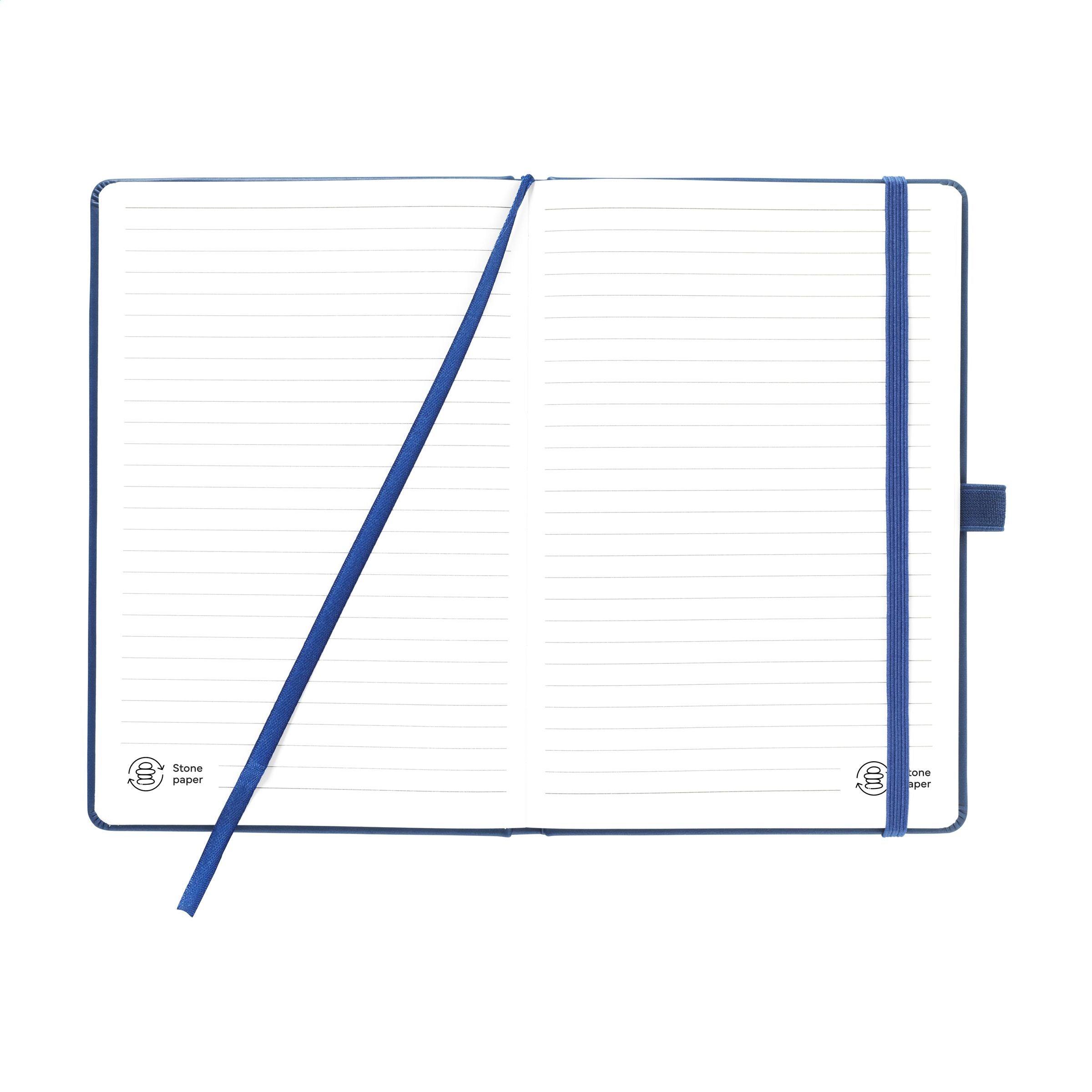 Rock Ground Notebook Notizbuch - Dunkelblau