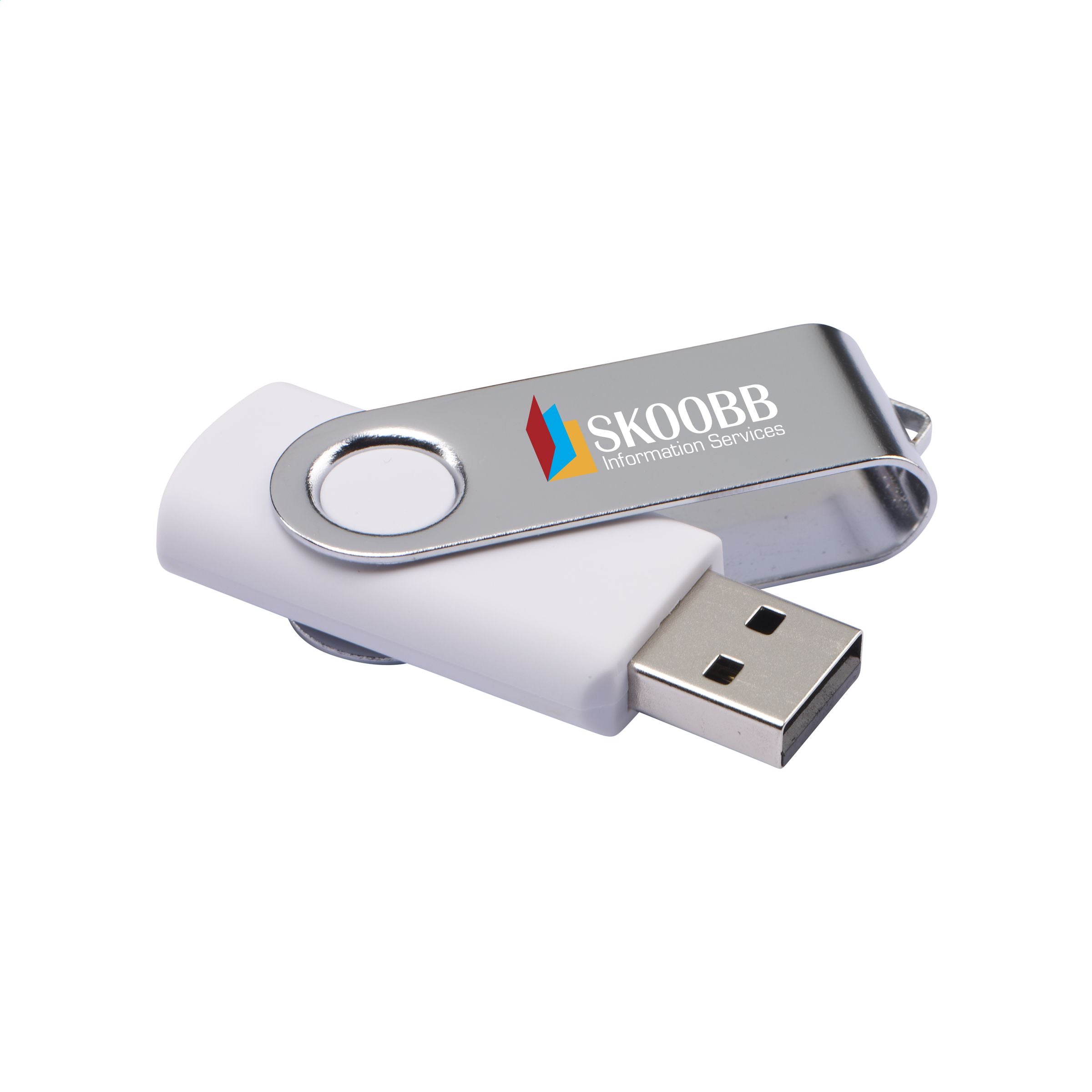 USB Twist 64 GB - Weiß