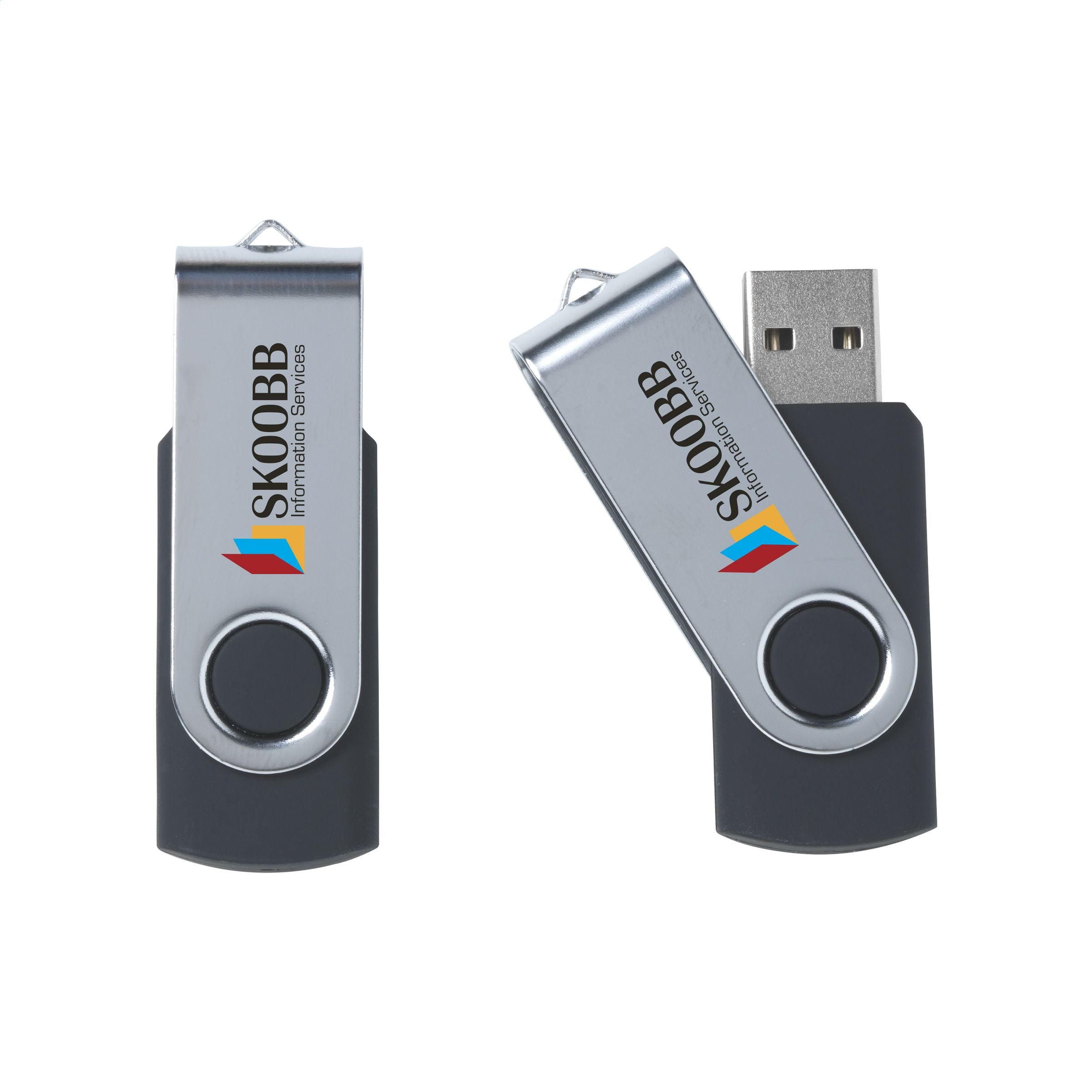 USB Twist 16 GB - Schwarz