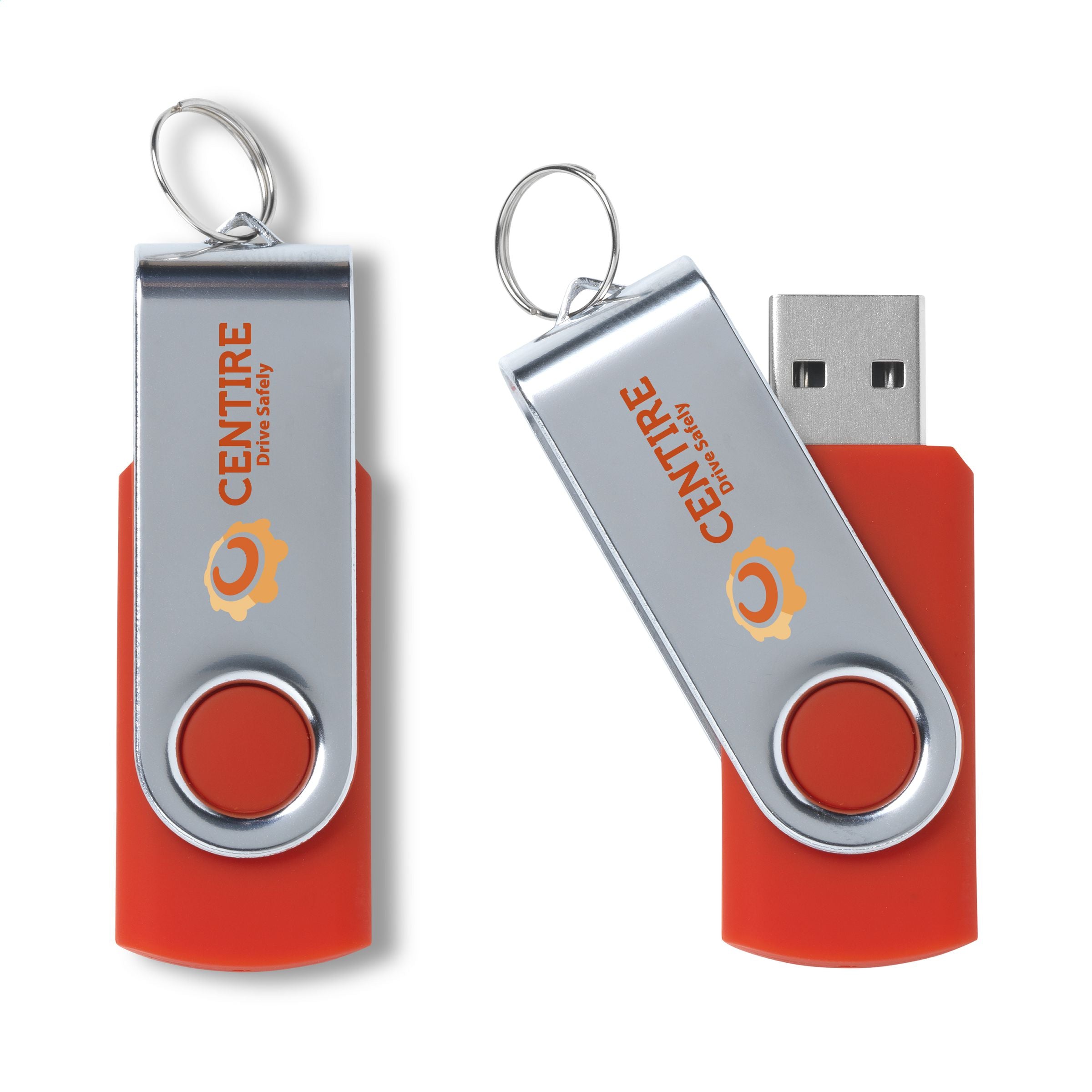 USB Stick Twist aus Vorrat 16 GB - Rot